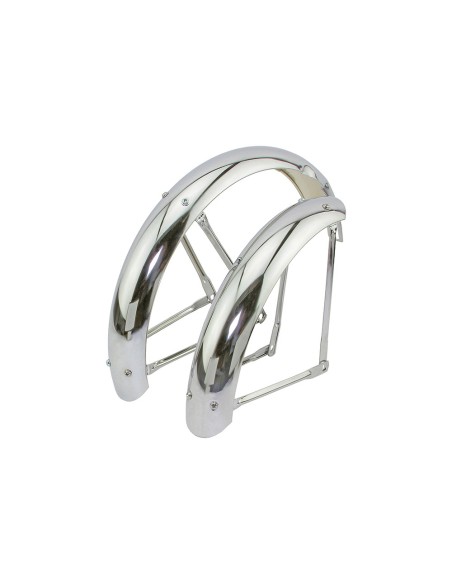 16 Classic Adjustable Fender Set Chrome.